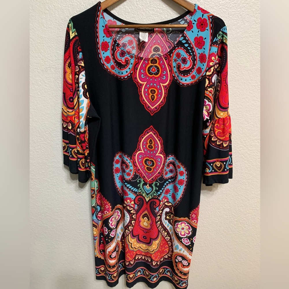 Intriguing Threads dress, size 20, multicolored